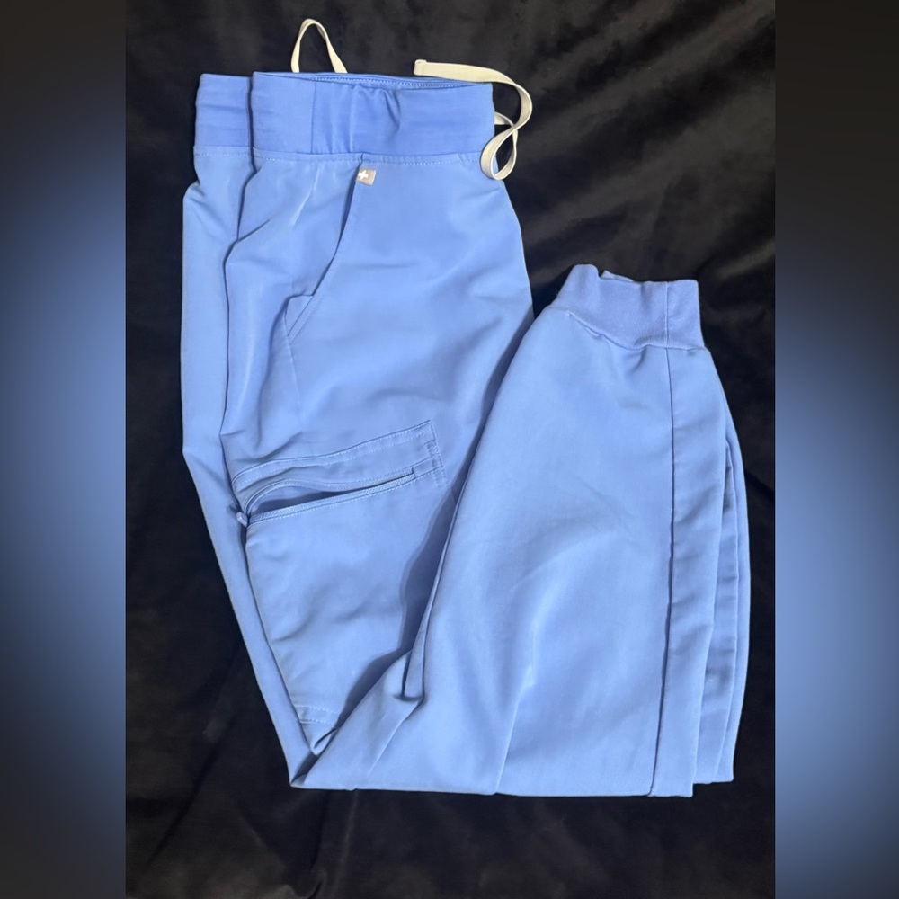 Figs Women’s Ceil Blue Jogger Pants Technical Collection